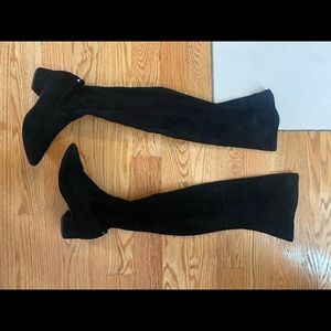 Dolce vita black over the knee boots